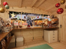 Chalet de noël en bois pliable | Sud Environnement