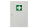 Armoire pharmacie 1 porte avec serrure - Blanc