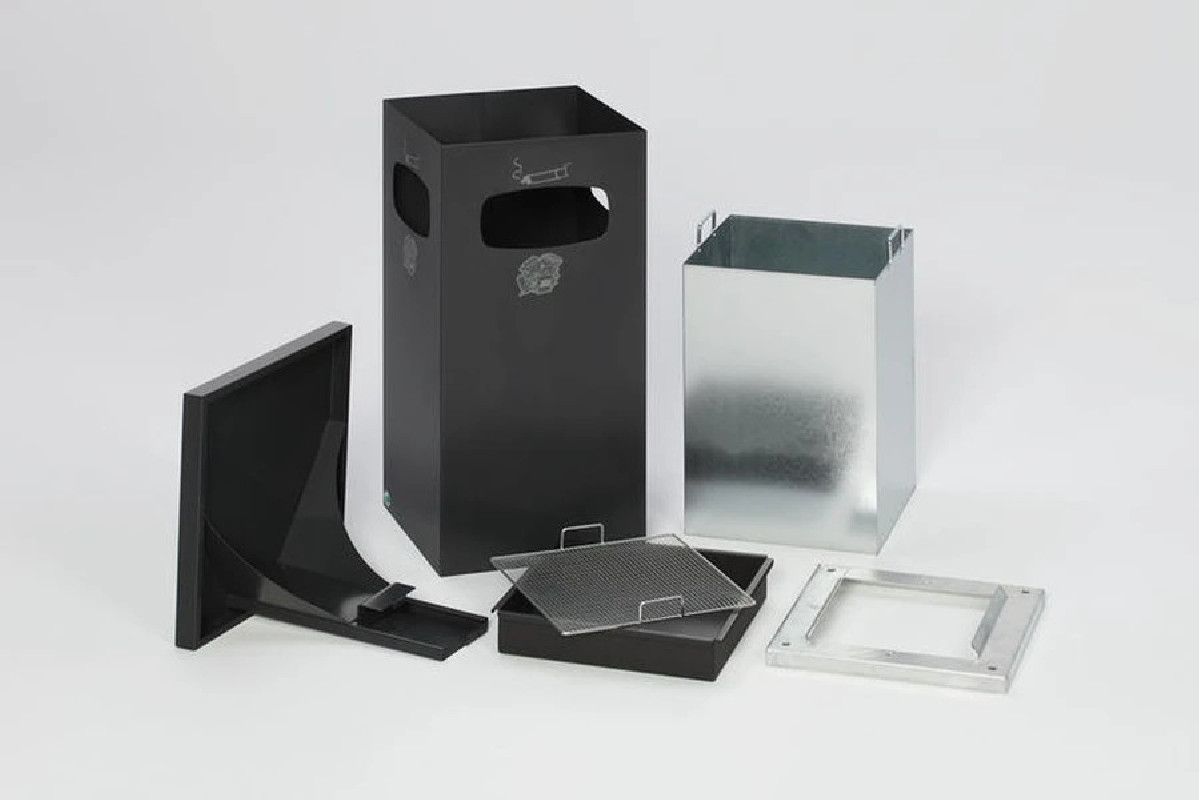 Corbeille cendrier 38 litres