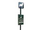 Borne de propreté avec distributeur CANISACS+500sacs offerts