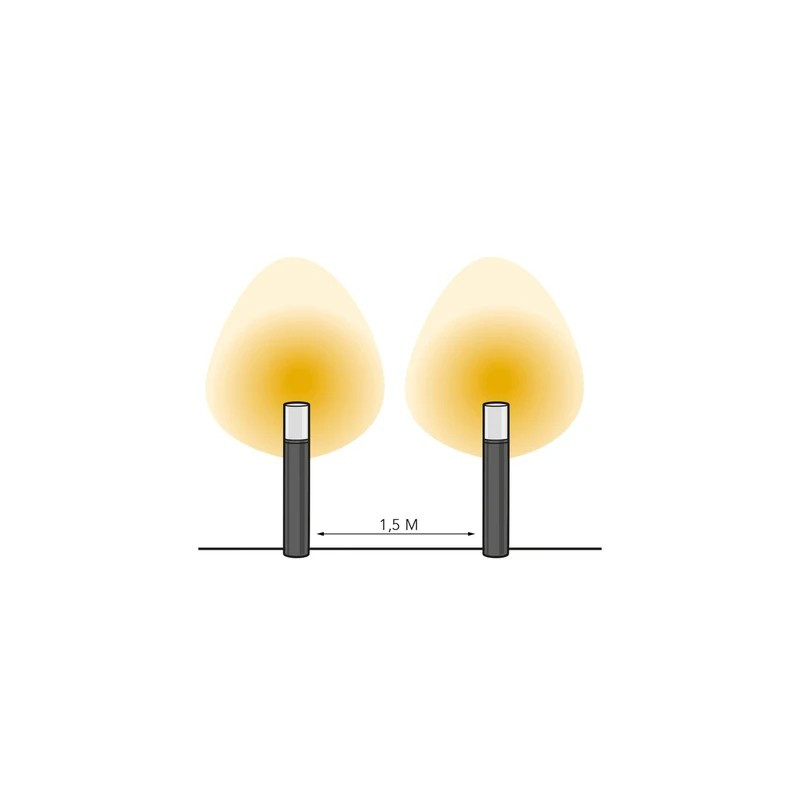 Borne lumineuse Oberon - 12V