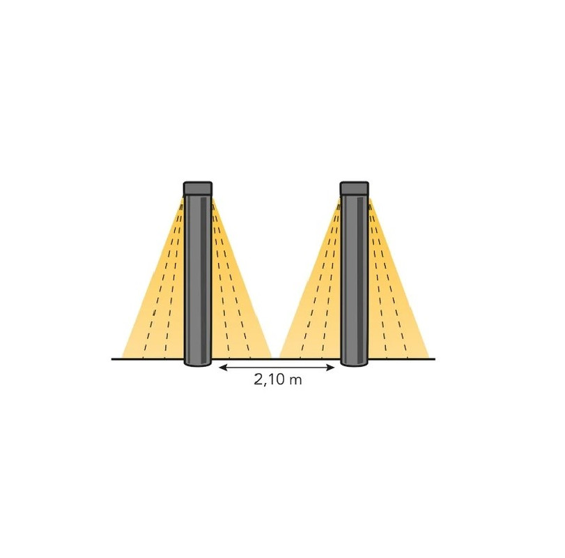 Borne lumineuse Oberon - 12V