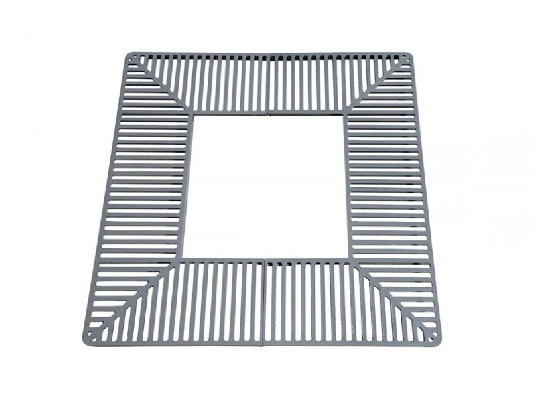 Grille d'arbre acier