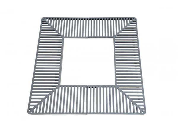 Grille d'arbre acier