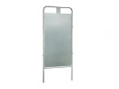 Panneau électoral classique acier 1700 x 1000 mm 1 candidat