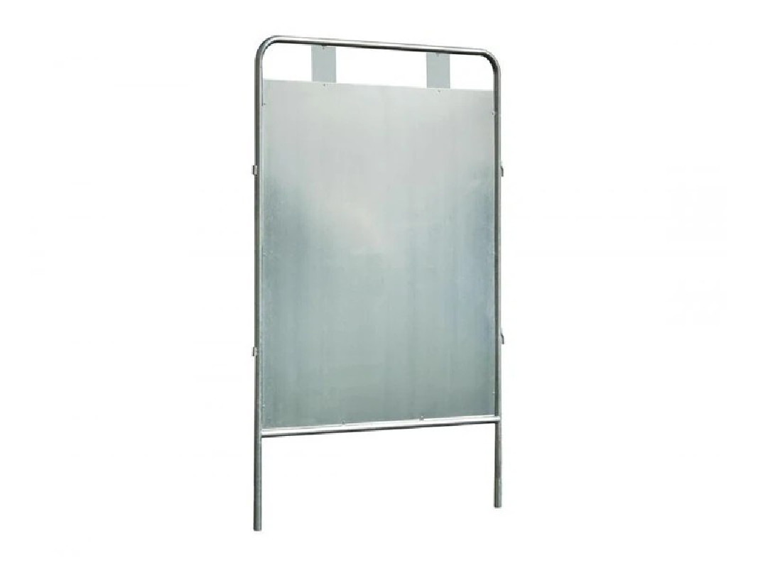 Panneau électoral classique acier 1700 x 1500 mm 2 candidats