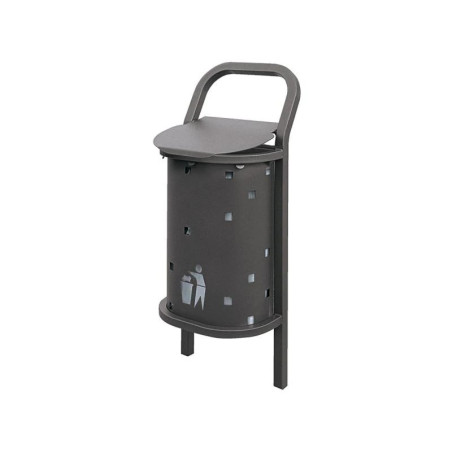 Corbeille conviviale avec couvercle 50 litres