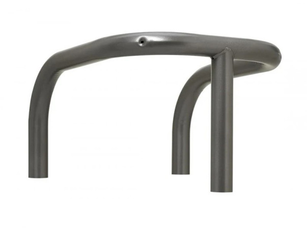 Etrier de protection arbre en acier peint Ø60 mm sur platine