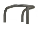 Etrier de protection arbre en acier peint Ø60 mm sur platine
