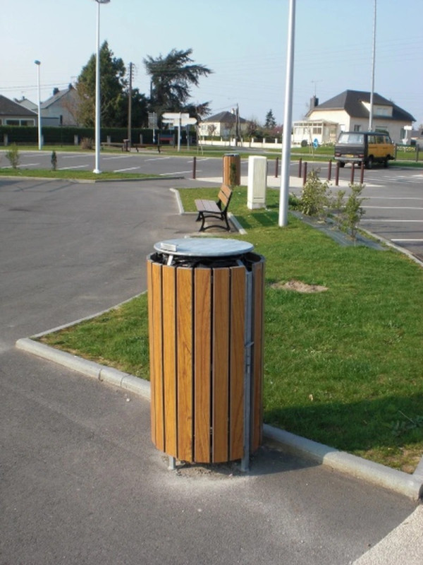 Corbeille JARDIZ ronde 110L