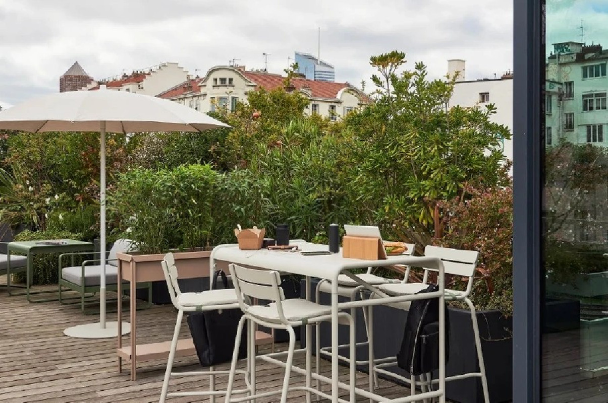 Table haute Luxembourg - FERMOB