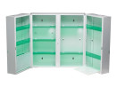 Armoire Pharmacie 2 portes avec serrure - Blanc