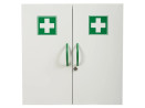 Armoire Pharmacie 2 portes avec serrure - Blanc