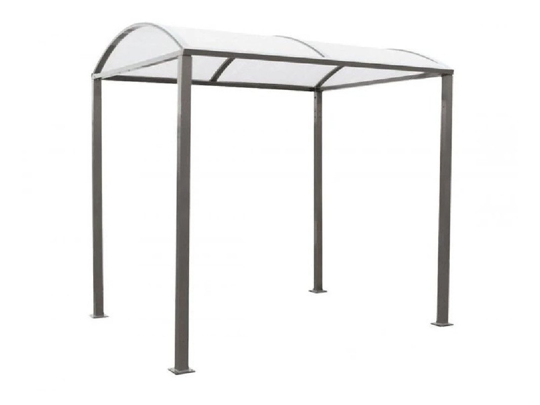 Abri vélos acier Multi-usage avec bardages polycarbonate