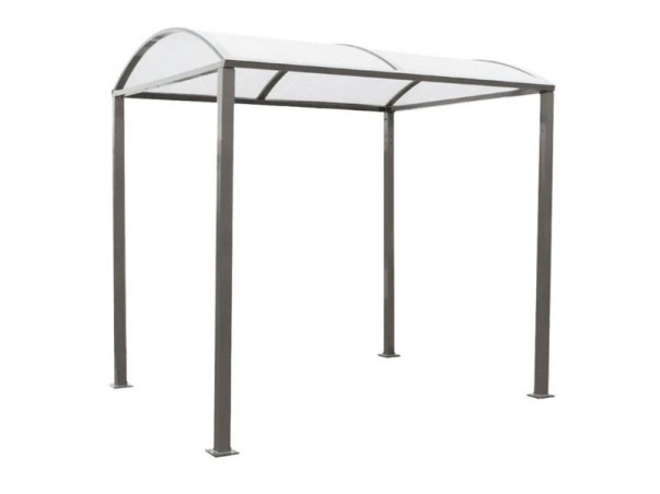 Abri vélos acier Multi-usage avec bardages polycarbonate