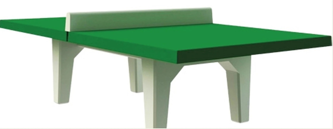 Table Ping Pong Béton Piétement droit