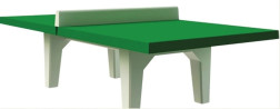 Table Ping Pong Béton Piétement droit