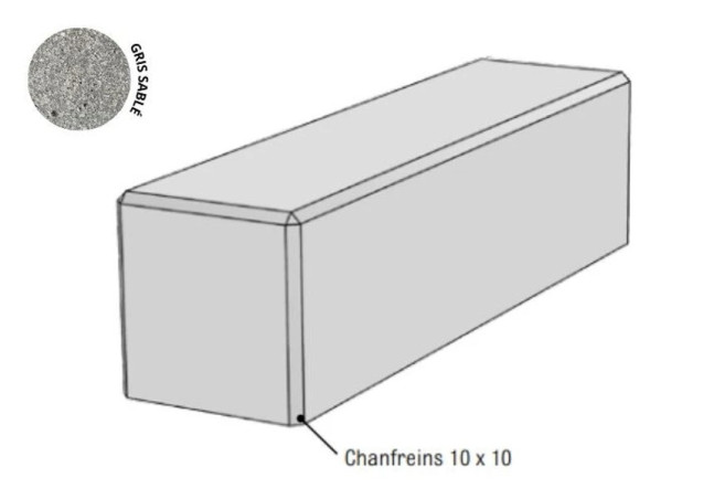 Banquette HM béton