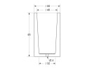 Corbeille béton Standard 82 L
