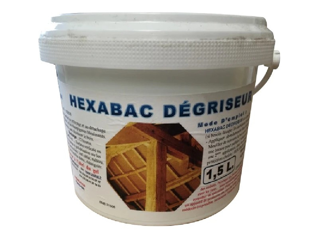 Degriseur bois Hexabac