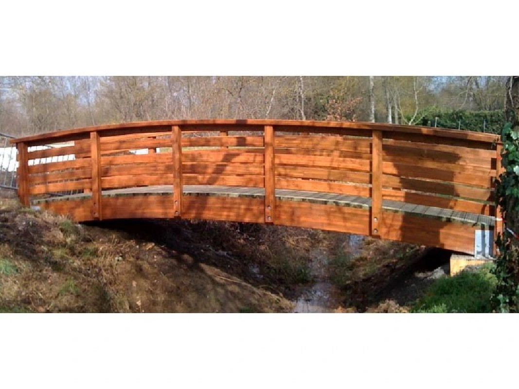 Passerelle Bois largeur 1.50 ml