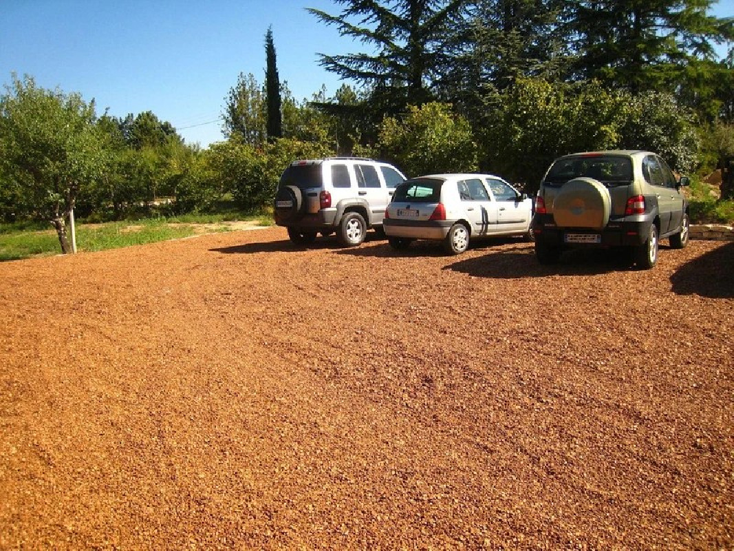 Gravier de noyaux de fruits