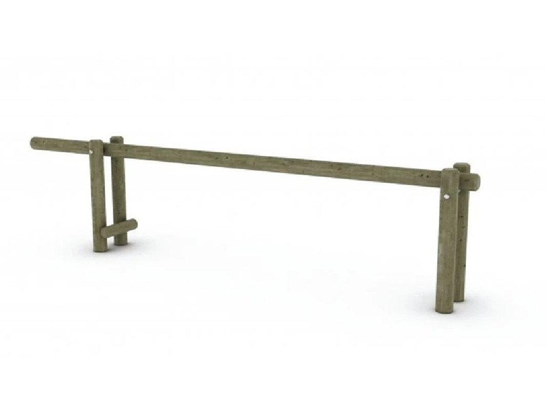 Barrière basculante (rondins)