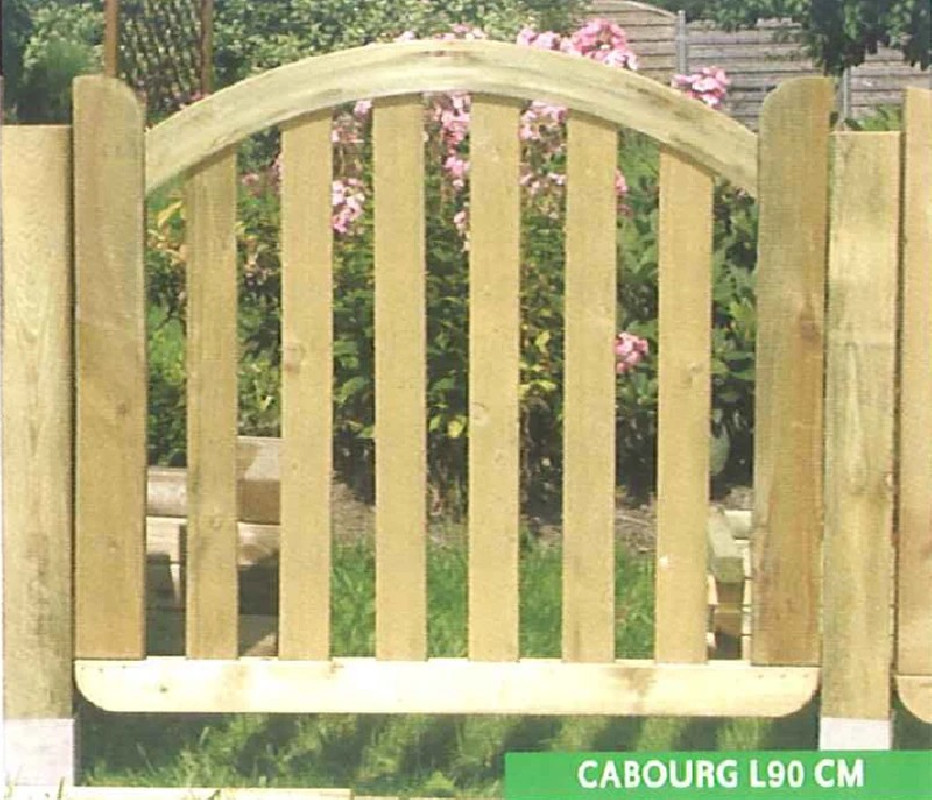 Portillon Cabourg convexe Lg 100 cm
