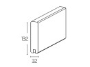 Lame de remplissage palissade Scaer H 132 mm L 1.92 m