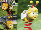 Jeu sur ressort réaliste en bois Susi l'abeille