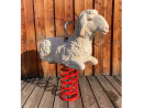 Jeu sur ressort réaliste en bois Gretel le mouton