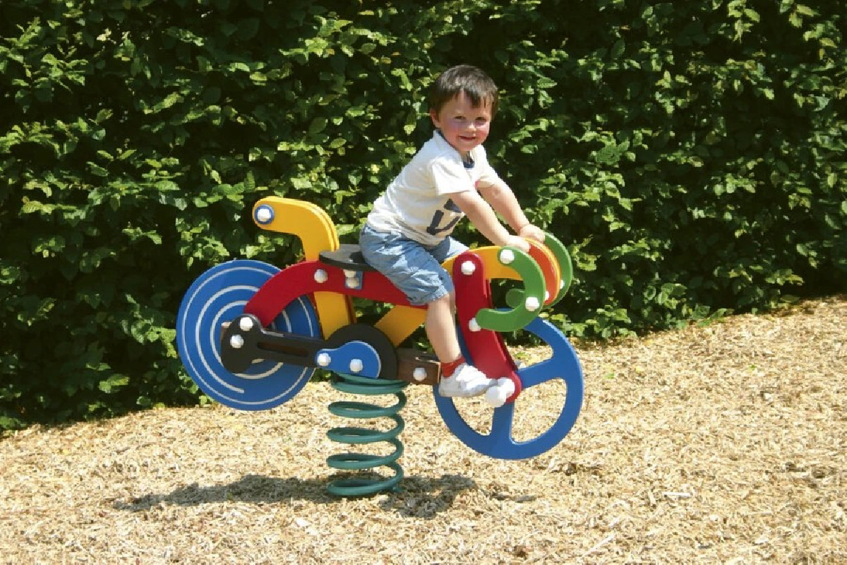 Jeu à ressort Vélo de course