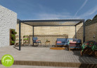 Pergola bioclimatique autoportante Nouméa
