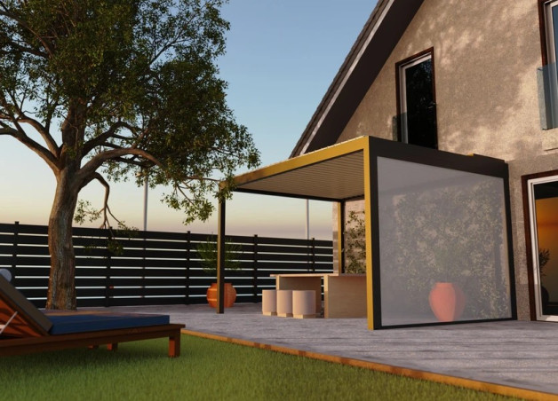 Store latéral pour pergola bioclimatique