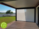 Store latéral pour pergola bioclimatique
