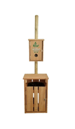 Borne de propreté canine Toutoubois