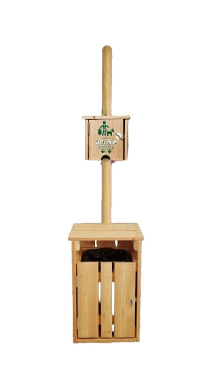 Borne de propreté canine Toutoubois