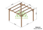 Pergola massive autoportante Le Havre
