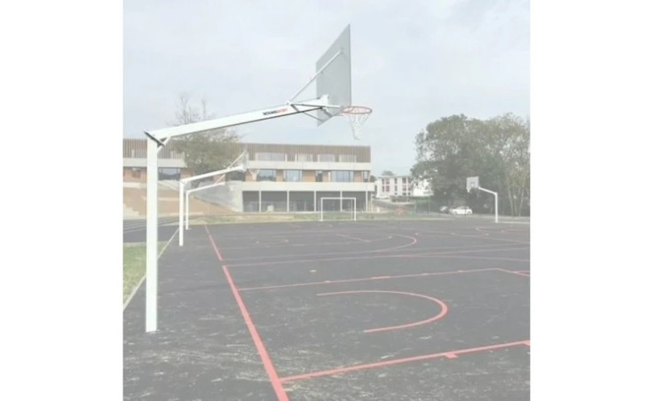 Bati de basket pour grand panneau