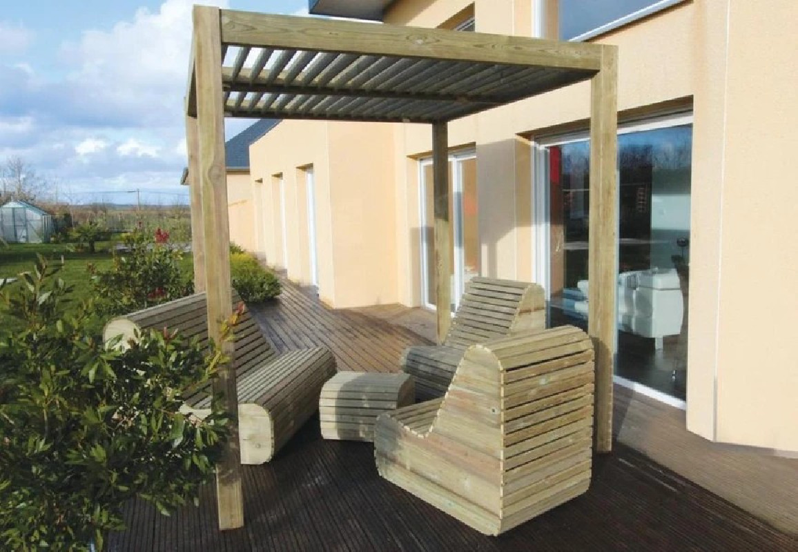Pergola en bois GIVORS