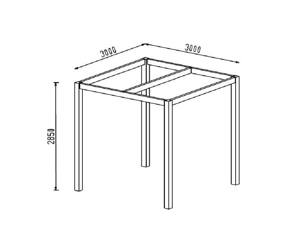 Pergola en bois GIVORS