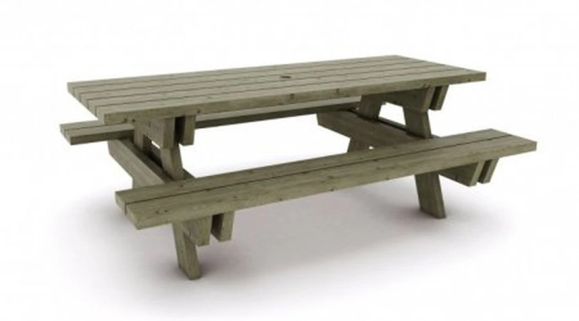 Table BREHAT Pin Traité Autoclave Classe4