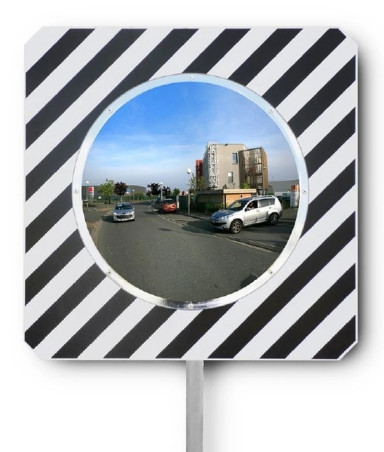 Miroir routier rond