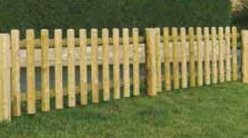 Portail Ardennes l300 h150 cm. pin cl4.