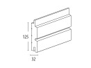 Lame Binic 125 x 32 mm l 1m92