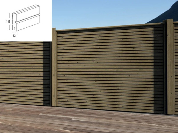 Lame de finition Binic 125 x 32 mm l 1m92