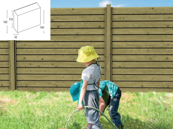 Lame Paimpol 145 x 32 mm l 1m92