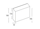 Lame Paimpol 145 x 32 mm l 1m92