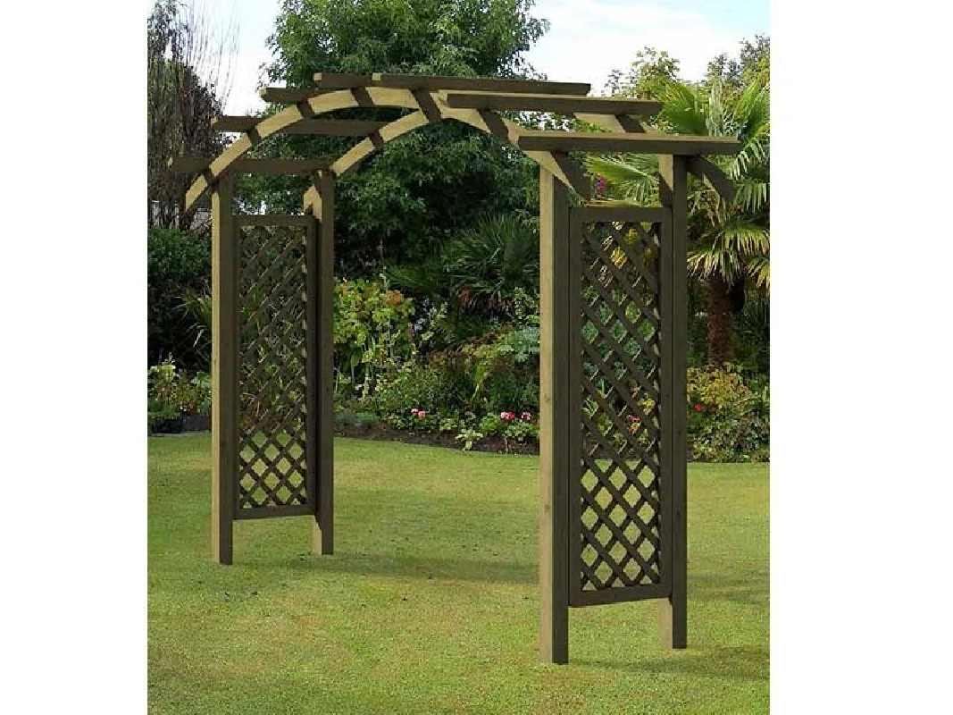 Pergola mod. pénestin - ht 230 - l 350 x 130 cm