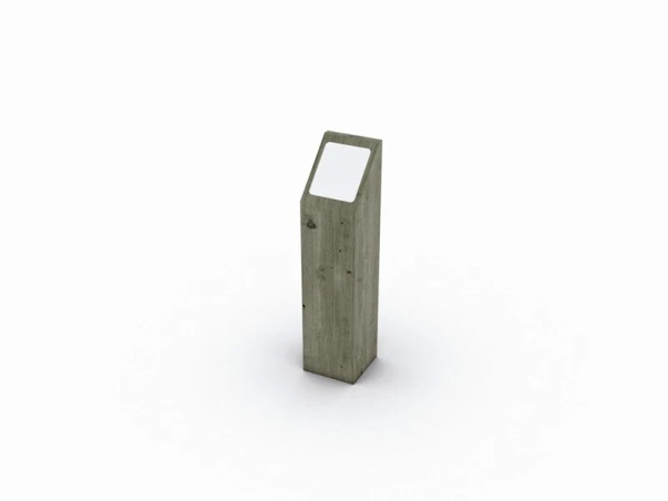 Borne signaletique Pin